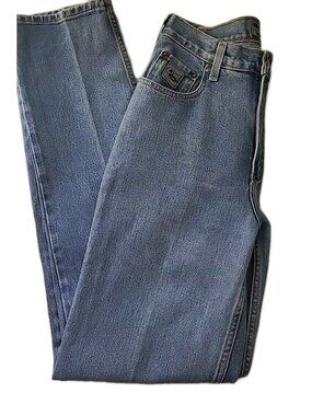 Vintage Cruel‎ Girl Jeans Juniors High Rise Relaxed Straight Leg Size 9 Long